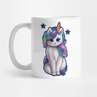 Cute Kawaii Unicorn Cat Mug